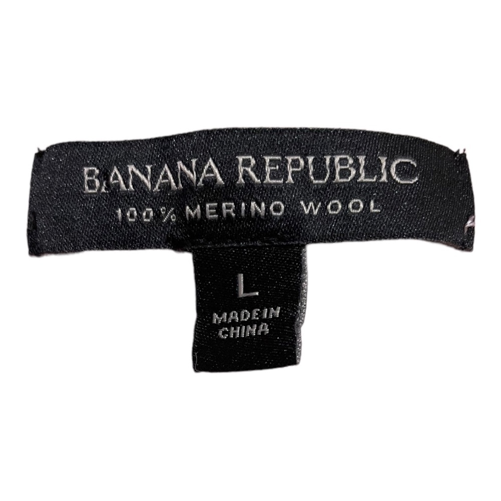 Banana Republic womens merino wool sweater 1/2 button back. Pink size Large - Picture 9 of 10